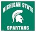 Wow!Pad 78WC024 Michigan State Collegiate Logo Desktop Mouse Pad