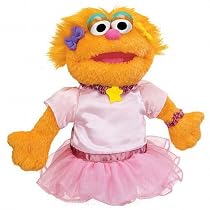 GUND - Sesame Street Zoe Ballerina, 28cm