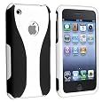 White/Black Cup Shape 3-Piece Clip-on Hard Cover Case for iPhone® 3 G 3GS 3th USA