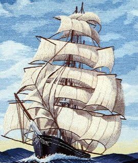 Specialties, downwind sailing ship set