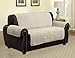 Quilted Microfiber Pet Dog Couch Sofa Furniture Protector Cover, Kashi, 5 Colors, 3 Sizes (Love Seat 88