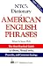 Book Ntc's Dictionary of American English Phrases