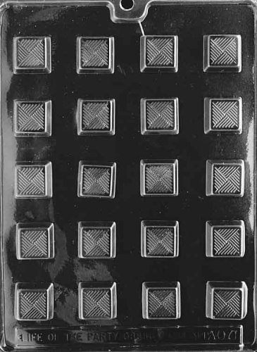 TRADITIONAL SQUARE All Occasions Candy Mold Chocolate