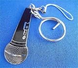 マイク シュアー キーホルダー Shure Microphone Keychain