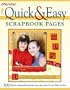 More Quick & Easy Scrapbook Pages (Memory Makers)