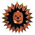 Jack-O'-Lantern Fan Burst - 15"
