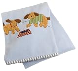 Sumersault Playful Puppies Blanket