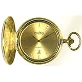 Condor 14K Solid Gold Mens Hunting Case Pocket Watch - PW2003 by Condor