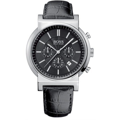 Hugo Boss Herren-Armbanduhr XL Gents Classic Chronograph Leder 1512265 Preisvergleich
