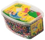 SES Box of beads 9500 pcs + pegboards