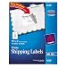 Avery Shipping Labels for Inkjet Printers, 3.5 x 5 Inches, Box of 100 (8168)