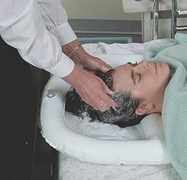 Inflatable Shampoo Basin, In Bed Use, Shallow