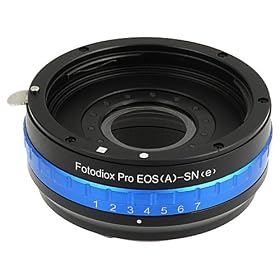 Buy Fotodiox Pro Lens Mount Adapter with Built-in Aperture iris, Canon EOS EF (NOT... by Fotodiox now!