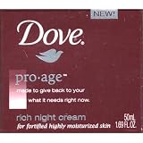 Dove Pro Age, Rich Night Cream, 1.69 fl oz (Pack of 2)