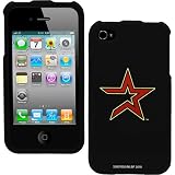 MLB Houston Astros Hard iPhone 4 Snap Case - Black