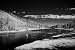 Yellowstone National Park, Man Fishing, Infrared View - 16"x20" - Fine-Art Gicl&Atilde;&copy;e Photographic Print by Carol M. Highsmith