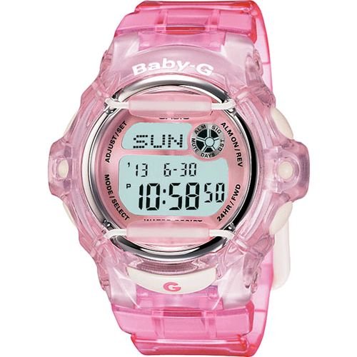 Casio Women’s BG169R-4 Baby-G Pink Whale Digital Sport Watch