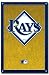 Tampa Bay Rays - Logo by Unknown. PLAQUE MOUNTED. 21.44 inches width by 32.40 inches height. Highest Quality Art Poster Print