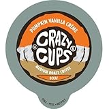 UPC 813957020003 product image for Crazy Cups Decaf Pumpkin Vanilla Creme Flavored Coffee Single Serve Cups for Keu | upcitemdb.com