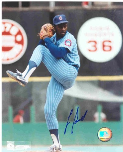 Autographed/Hand Signed 8x10 Photo Lee Smith Chicago Cubs