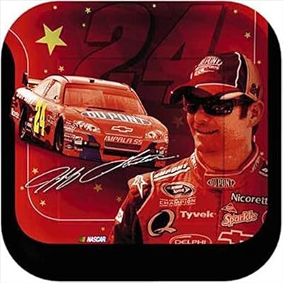 NASCAR 'Dale Jr., Gordon and Johnson' Small Paper Plates (8ct)