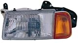 1992-1998 (1993 1994 1995 1996 1997 92 93 94 95 96 97 98) Suzuki Sidekick Headlight Assembly (with Side Marker Light) - 4dr - Driver Side - DOT Certified Headlamp