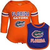 Florida Gators Infant Bleacher Creeper & Bib Set - Orange (6-12 Months)