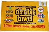 Pittsburgh Steelers 6x Super Bowl Champions Terrible Towel
