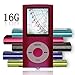 Tomameri Red Color Portable MP4 Player MP3 Player Video Player with Photo Viewer , E-Book Reader , Voice Recorder + 16 GB Micro SD Card