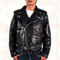 D.P.本革モーターサイクルジャケット