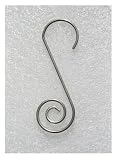 Decorative Hooks - Christmas, Ornament, Outdoor - Stainless Steel, heavy duty. Set of 20