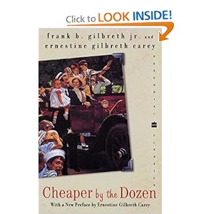 Cheaper By The Dozen Book