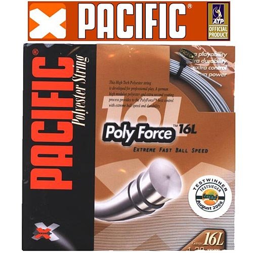 Pacific PolyForce 16L Tennis String