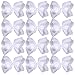 Large Boutique Hair Bows 6 Inch Cheerleading Cheerleader Cheer Bow Alligator Clips For Baby Girl Teens Women (White)