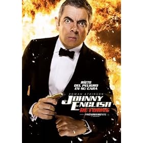 JOHNNY ENGLISH REBORN - SPANISH MOVIE FILM WALL POSTER - 30CM X 43CM ROWAN ATKINSON