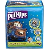 Pull-Ups Training Pants Night Time for Boys, 3T-4T, 44 Count (Pack of 2)