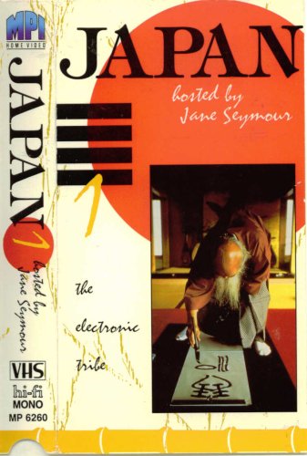 Japan, Volume 1: The electronic Tribe, 1VHS, Color & B/W, Approx. 60 Minutes, NR, Hosted By Jane Seymour