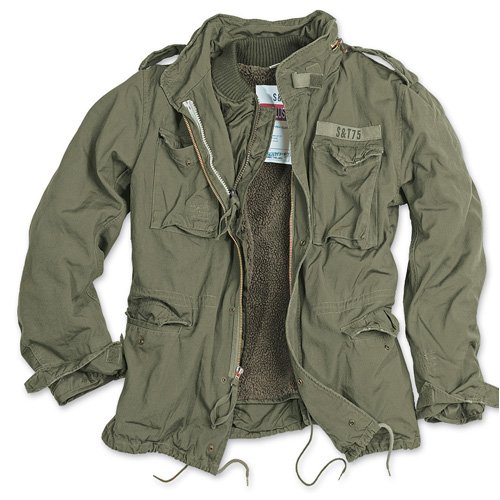 M65 Jacke Regiment (oliv gewaschen) L