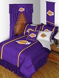 Best Quality Sidelines Comforter - Los Angeles Lakers NBA /Color Purple Size Queen