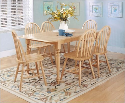 Childrens Toyshop  Kitchen & Housewares : Charming Natural Finish Dining Room Table