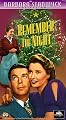 Remember the Night [VHS]