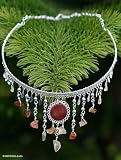 Agate choker, 'Peruvian Sun'