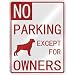 rottweiler10 - NO PARKING ROTTWEILER EXCEPT FOR OWNERS PARKING SIGN