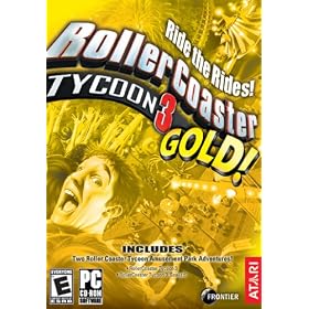 Rollercoaster Tycoon 3: Gold Compilation Pack