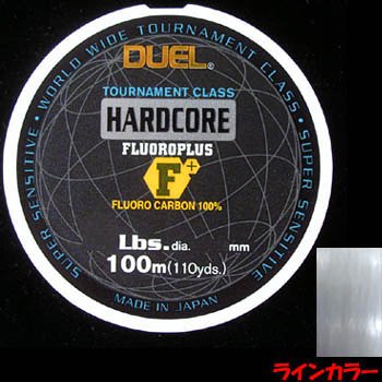 デュエル(DUEL) ハードコアフロロプラス 6lb/100m