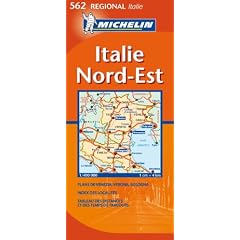 Carte RGIONAL Italie Nord-Est