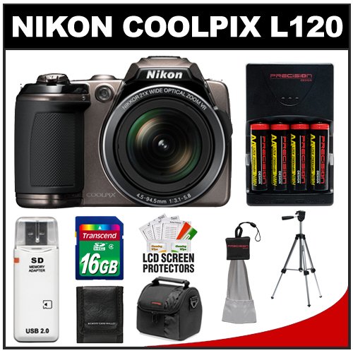 Nikon Coolpix L120 14.1 MP nikon coolpix l120. Nikon Coolpix L120 14.1 MP