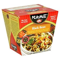 Ka-Me Noodle Box, Black Bean, 11.6-Ounce Microwavable Cartons (Pack of 6)