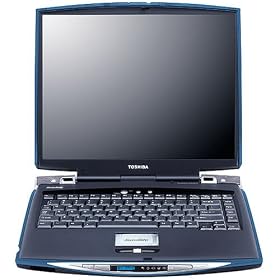 Toshiba Satellite 5105-S901 - P4-M 2 GHz - RAM 512 MB - HDD 60 GB - CD-RW / DVD - GF4 440 Go - WLAN : Bluetooth, 802.11b - Win XP Home - 15" TFT 1600 x 1200 ( UXGA )