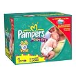 Pampers Baby-Dry Diapers, Size 1, Economy Plus Pack, 228 Diapers
